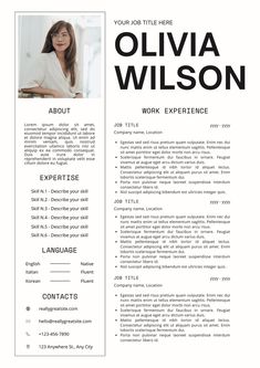 a professional resume template with no work experience