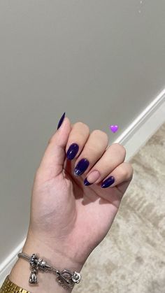 Nail Inspiration Purple, Nails Inspo Purple, Nails Inspiration Purple, Luxury Nails, Types Of Nails, Purple Nails