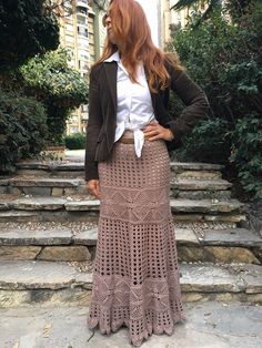 Hi everyone welcome to my page🥰 The skirt has got Hight Quality yarn. (Alize Diva Silky effect microfiber acrylic 100 %) Handmade crochet. I made crochet to the order.  Color beige. It is linerless skirt. Thank you very much visiting. Cute Crochet Skirt, Crochet Long Skirt, Crochet Baby Skirt, Maxi Skirt Crochet, Crochet Skirt Outfit, Crocheted Skirt, Long Lace Skirt, Maxi Skirt Pattern, Skirt Mermaid