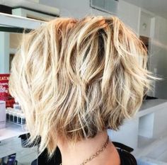 Savannah Crisley Hair Short, Inverted Bob Haircuts For Thick Hair, Long Pixie Hairstyles For Thick Hair, Shaggy Bob For Fine Hair Round Faces, Short Flippy Hairstyles, 2023 Hairstyles, Κούρεμα Bob, Blonde Hairstyle, Short Shag Haircuts