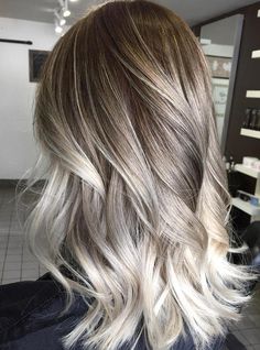 60 Best Ombre Hair Color Ideas for Blond, Brown, Red and Black Hair Brunette Ombre, Blonde Balayage Highlights, Blond Balayage, Ash Blonde Hair, Ombre Hair Color, Hair Color Balayage, Hair Tutorials