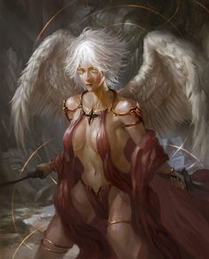 Angel Warrior, Angels And Demons, Angel Art, Art Gallery Fabrics, Art Website, Freelance Illustrator, Comic Artist, Art Blog