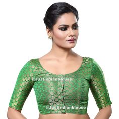 This is Green Color Ready to Wear Saree Blouse. Item is made in Chanderi Silk  with soft cotton lining Size available from Bust 32 to Bust 50.  This is Front open and Not Padded Blouse. The blouse size is based upon bust all round measurement, for example if your bust size is 41 or 42 inches please select 42 bust from our store All blouses have two inches margin which can be opened for further adjustments   We can do any type of alteration like short sleeves or long sleeves etc Please Note - Col Green Padded Cotton Blouse, Green Long Sleeve Blouse With Self Design, Green Long Sleeve Self-design Blouse, Green Cotton Blouse With Cutdana Detail, Green Cotton Blouse With Cutdana, Green Cotton Cutdana Blouse, Green Padded Blouse For Navratri, Green Cotton Blouse For Navratri, Green Padded Blouse Piece For Festivals