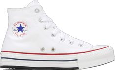 Classic High-top Canvas Shoes For Sports, Classic Converse High-top Canvas Shoes, White Converse High-top Sneakers With Rubber Toe Cap, White High-top Canvas Shoes For Sports, High-top Cotton Sneakers For Sports, White High-top Cotton Sneakers, White Cotton Sports Sneakers, Classic Cotton High-top Sneakers For Streetwear, White Cotton High-top Sneakers For Streetwear