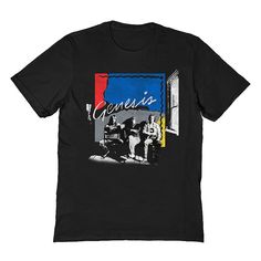 Show some love for Phil Collins and boys with this men's Genesis band tee. Show some love for Phil Collins and boys with this men's Genesis band tee. Crewneck Short sleevesFABRIC & CARE Cotton Machine wash Imported Color: Black. Gender: male. Age Group: adult. Pattern: Graphic. Genesis Band, Retro Looks, Music Tees, Phil Collins, Tractor Supply, Pattern Graphic, Band Tees, Music Bands, Mens Tees