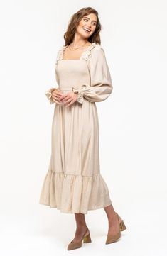 Neutral Midi Dress, Neutral Dress, Fall Family Photo Outfits, Family Photo Outfits, Photo Outfit, Long Sleeve Maxi, Long Sleeve Midi, Long Sleeve Midi Dress, Long Sleeve Maxi Dress