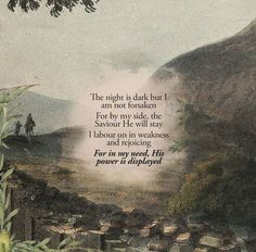 an image of a painting with a quote