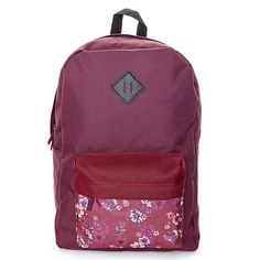 Chrissy Blackberry And New Red Floral Backpack From Empyre, Brand New With Tags! Deep Burgundy Color Main Bag Accented With Floral Print On The Front Pouch Pocket. Padded Back Panel And (Adjustable) Shoulder Straps For Comfort. Zipper Closures. 18"H X 12"W X 6"D. Happy To Answer Any Questions You May Have. Offers Welcome! No Trades. Casual Burgundy School Bag, Burgundy Backpack With Adjustable Strap For School, Burgundy Standard School Backpack, Burgundy Standard Backpack For School, Back To School Bags, Floral Backpack, Deep Burgundy, Sweet Floral, 6 D