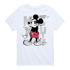 Michigan Wolverines He'll love his look while wearing this boys' Mickey Mouse Iconic Graphic Tee.© Disney FEATURES Crewneck Short sleevesFABRIC & CARE Solid colors: cotton; Heather colors: cotton, polyester Machine wash Imported Size: Small. Color: White. Gender: male. Age Group: kids. Material: Polyester|Cotton. Michigan Wolverines, Disney Mickey Mouse, Disney Mickey, Fabric Care, Solid Colors, Michigan, Age Group, Color White, Graphic Tees