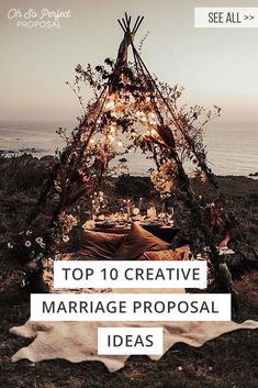 the top 10 creative marriage proporal ideas