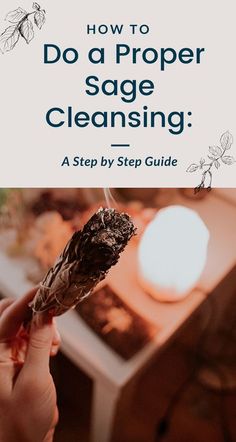 Cleansing Spell With Sage, How To Cleanse Your Home Of Bad Energy With Sage, Sage To Cleanse Home, Sage My House, Sage Energy Clearing, How To Sage Smudge Your House, How To Smudge Your Home