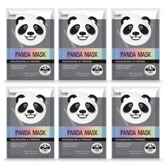 UNBEARABLY CUTE: The fun Panda Mask comfortably adheres to the face like a second skin while providing your skin with moisture and hydration in a fun way  NOURISHING & FIRMING: The combination of Botanical Extract and Herbal Essence helps to nourish and firm skin for a more refreshed feel and appearance  RADIANT SKIN: Help seal in moisture for a radiant glow and youthful appearance  VEGAN & CRUELTY- FREE: Epielle Beauty formulates its skincare products without animal oil, mineral oil, parabens a Kids Spa Day, Spa Mask, Panda Mask, Spa Day Party, Korean Sheet Mask, Spa Masks, Sheet Masks, Herbal Essences, Spa Gift