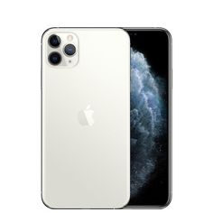 the new iphone 11 pro is shown in white and has an extra rear camera lens