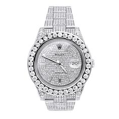 Custom Rolex, Rolex Diamond Watch, Rolex Datejust Men, Mens Jewelry Box, Diamond Watches Women, Rolex Diamond, Mens Designer Watches, Diamond Watches For Men, Expensive Jewelry Luxury