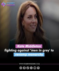 Kate Middleton is reportedly challenging the traditional "men in grey" to bring fresh changes to the monarchy. With her modern approach and determination, the Princess of Wales is reshaping royal traditions for a new era.