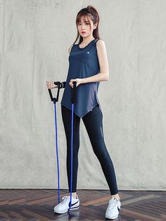 Sku CY-!57740 Material Polyester Style Cropped Occasion Sports Seasons Spring , Summer Type Yoga Suits Color DEEP BLUE,PURPLE Size S,M,L Please consult the size chart we provide for this item's measurements to help you decide which size to buy.Please note: There may be 1-3cm differ due to manual measurement.CMINCH Bottom Waist Bottom Length S 31 85 M 33 86 L 35 87 CMINCH Top Bust Waist Shoulder Top Length S 82 90 33 68 M 86 94 34 70 L 90 98 35 72 Gym Suit, Yoga Suit, Yoga Gym, Deep Blue, Blue Purple, Shoulder Top, Blue And Purple, Size Chart, Spring Summer