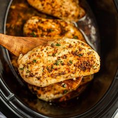 Crock Pot Chicken Breast - Easy Chicken Breasts In Crock pot Seasoned Crockpot Chicken, Grilled Chicken Crockpot Recipes, Chicken Cooked In Crockpot, 2 Hour Crockpot Recipes Chicken, Slow Cooker Boneless Chicken Breast, Chicken Breast In Crock Pot, Chicken Breast In Crockpot, Chicken Breasts In Crockpot, Crockpot Chicken Breasts