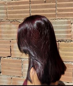 Virgin Black Hair, Dark Cherry Hair, Hair Color Cherry Coke, Pelo Color Vino, Black Cherry Hair, Cherry Hair Colors, Wine Hair Color, Dark Red Hair Color, Maroon Hair