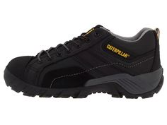 Caterpillar Argon Composite Toe Men's Industrial Shoes Black Impact-resistant Black Waterproof Boots For Construction, Black Impact-resistant Waterproof Boots For Construction, Black Steel Toe Safety Sneakers, Black Steel Toe Sneakers For Safety, Black Impact Resistant Work Boots For Construction, Rugged Black Impact-resistant Sneakers, Black Rugged Impact-resistant Sneakers, Black Impact-resistant Boots For Construction, Impact Resistant Sporty Work Boots For Streetwear