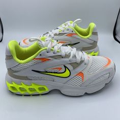 Find ideas๏ฟฝand inspiration for Nike Shoes Zoom Air Fire Summit White & Volt Size 5.5M / 7W CW3876 104 Sneakers, Women's shoes Neon Nike Shoes, Neon Nike, Air Fire, Boxing Conditioning, Nike Shoes Women, Sneakers Shoes, Women's Shoes, Nike Shoes, Shoe Boots