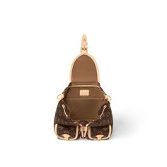 LOUIS VUITTON® - Excursion Pm - Monogram Louis Vuitton Alma Pm, Pm Monogram, Luxury Backpack, Monogram Backpack, Louis Vuitton Neverfull Mm, Louis Vuitton Official, Gold Colour, Color Dorado, Pink Bag