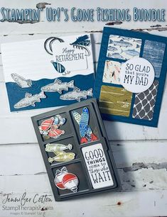 the stampin'up's gone fishing bundle