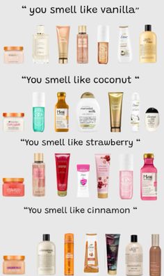 You want to change your perfume or smell? Here are some products!✨🩷 #smell #perfume #aesthetic #victoriasecret #smellkey Best Perfume Scents, Smell Perfume, Perfume Aesthetic, Fragrance Lab, Face Care Tips, Hygiene Care, Bath And Body Works Perfume