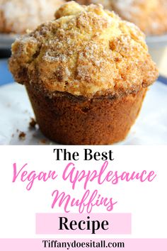 the best vegan appliance muffins recipe