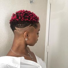 Tapered Haircut Natural Hair, Hair Cuts For Black Women, Tapered Hairstyles, Hairstyles For Short Natural Hair, Haircut For Black Women, Getting A Haircut