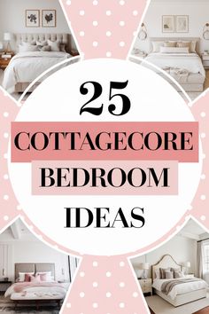 Explore 25 charming Cottagecore bedroom ideas to create a cozy and serene sanctuary in your home. Discover rustic decor, floral patterns, soft pastels, and vintage touches that will bring warmth and nostalgia to your space. Transform your bedroom into a dreamy retreat with these inspiring Cottagecore design concepts. Whether you're looking for DIY projects or simple ways to add whimsical details, you'll find plenty of inspiration here. Cottage Core Bedroom Aesthetic, Cottagecore Bedroom Ideas, Cottagecore Design, Cottagecore Bedroom, Rustic Wall Shelves