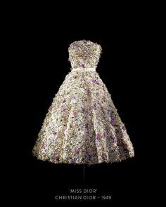 Miss Dior Dress, Dior Vintage Dress, Vintage Dior Dress, Christian Dior Gowns, 1950 Dress, Dresses 70s, Christian Dior Dress, Dior Gown