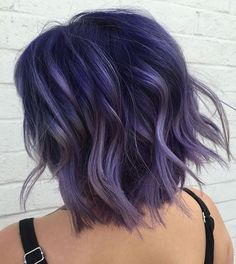 Unique Trending hairstyle ideas|hairstyles for thinning hair For Women Short Hair With Purple, Lilac Ombre Hair, Hairstyles For Thinning Hair, Gym Hair, Pulp Riot Hair Color, Pulp Riot Hair, Lilac Hair, Dope Hairstyles