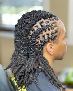 Loc Styles For Men Long, Boys Hairstyles, Loc Styles For Men, Locs Styles, Loc Hairstyles