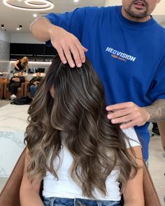 Our first tutorial is live on our Instagram subscriber page 🎨 We have so many cool new videos launching every week.   Coloured using Blossom Bliss Foil in Extra Wide  #alexlovescolour #bronde #brondebalayage #dimensionalbrunette #brunettebalayage #brownhairwithhighlights #warmbalayage #brownbalayage Dark Ash Blonde Hair Color, Dimensional Bronde, Ash Brown Hair Balayage, Light Brown Hair Balayage, Hair Dye Videos, Dark Brown Hair Balayage, Beige Blonde Hair, Date Video, Save The Date Video