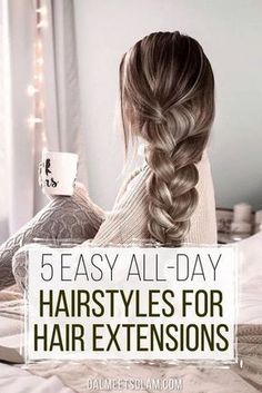 Gym Hairstyles With Extensions, 2 Rows Of Hair Extensions, How To Wear Your Hair Up With Extensions, Hair Extension Curls, Clip In Hair Extension Hairstyles Ideas, Ways To Style Hair With Extensions, Gym Hair With Extensions, Weft Extensions Before And After, How To Style Weft Hair Extensions