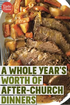 a white plate topped with meat and veggies next to a fork on top of a table