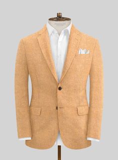 A nice orange suit doesn't have to break the bank. If you're ballin' on a budget, make sure you check out our Solbiati Herringbone Orange Linen Suit. Made from airy linen, its interlocking herringbone design and vibrant orange color ensure a garment that not only catches the eye but also stands the test of time. This suit can be a lively choice for festive occasions like weddings and parties. Additionally, it's also great for Halloween costumes or costume parties, especially when trying to portr Tailored Orange Single-breasted Blazer, Tailored Orange Blazer With Notch Lapel, Orange Tailored Suit With Notch Lapel, Formal Orange Single Breasted Blazer, Tailored Orange Blazer For Business, Elegant Orange Blazer With Notch Lapel, Elegant Tailored Orange Blazer, Elegant Orange Notch Lapel Suits, Elegant Single Breasted Orange Blazer