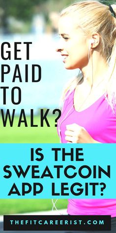 a woman running with the text get paid to walk? is the swastoon app legit?