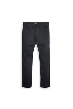 Lou Slim - Forever Black | Neuw Denim Silhouette Crafts, Black Trim, Tapered Legs, Grey Jean, Mens Jeans, Black Jeans, Repair, Ring, Pants