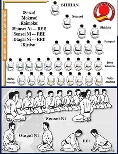 the instructions for how to do an aishika in different poses and positions, with pictures