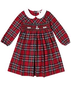 Style #PS-NP95 Dress: 100% cotton. Lining: 100% cotton Cotton Fitted Smocked Dress, Cotton Long Sleeve Dress With Smocked Back, Casual Cotton Christmas Dress, Fitted Cotton Smocked Dress For Daywear, Cotton Holiday Dress For Fall, Cotton Holiday Dresses For Fall, Plaid Cotton Smocked Dress, Fitted Cotton Smocked Dress, Fitted Plaid Smocked Dress With Smocked Bodice