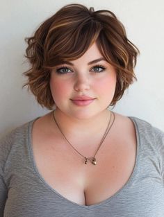 Explore the Best Round Face Haircuts: Flattering Styles for Every Personality Round Face Haircuts, Long Layers, Pinterest Photos, Round Face, Bobs Haircuts, Pixie Cut, Bob Hairstyles, Hair Cuts, Good Things