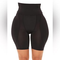 Curve Enhancer Hip Pads Body Shaper Women's High Waisted Padded Hip Enhancer With Removable Pads Tummy Control: These Shape-Wear Shorts Feature A Tummy Control Design That Provides A Slimming Effect, Flattening Your Stomach And Creating A More Streamlined Silhouette Removable Pads Comfortable Fabric: Soft, Stretchy Fabric Conforms To Your Body For A Comfortable, Second-Skin Feel That You Can Wear All Day, Every Day Seamless Design High-Waisted Support Join Me On Poshmarkmy Favorite App To Buy & Black Shapewear With Built-in Bra For Sports, Black High Waist Shapewear With Built-in Bra, Compression Shapewear With Bra-friendly Design, Shapewear Sports Bottoms With Built-in Bra, Sports Shapewear Bottoms With Built-in Bra, Sports Shapewear With Shaping Fit, Compression Sports Shapewear, High Stretch Shapewear For Loungewear, Sports Compression Shapewear