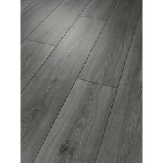 an image of wood flooring that looks like it has been painted in dark grey