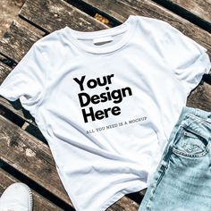 Sea Vibes, Flat Lay Photography, T Shirt Image, Digital Drawings, Lifestyle Store, T Shirt Mockup, Tshirt Mockup, Shirt Mockup, Tshirt Design