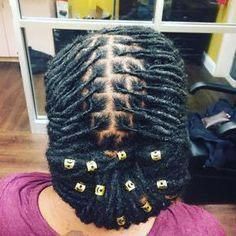 Starting Locs, Styles Locs, Loc Updo, Locs Styles, Dreads Girl, Short Locs Hairstyles, Dreadlock Styles