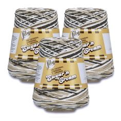 four spools of silver colored rope on white background with text that reads super - lo