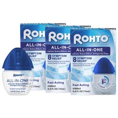 PRICES MAY VARY. ALL-IN-ONE MULTI-SYMPTOM RELIEF: Rohto All-In-One Cooling, Lubricating Eye Drops are designed to relieve dry eye symptoms, including redness, burning, stinging, grittiness, dryness, watery, itchy, irritated eyes FAST-ACTING REDNESS AND DRYNESS RELIEF: These sterile Rohto All-In-One Lubricating Eye Drops provide quick relief from most common dry eye symptoms; BAK-free and safe for contact lens wearers (when used as directed) COOLSENSE TECHNOLOGY: Our proprietary CoolSense Technol Dry Eye Symptoms, Irritated Eye, Dry Eye, Itchy Eyes, Hygiene Care, Dark Under Eye, Astringent, Eye Drops, Undereye Circles