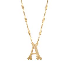 This 1928 Gold Tone Initial Necklace makes a great gift and never goes out of style. This 1928 Gold Tone Initial Necklace makes a great gift and never goes out of style. DETAILS Pendant size: .9 in. x .7 in. Chain length: 15 in. with 3 in. extender Clasp: lobster-claw Metal: alloy Plating: gold tone Finish: polished Not appropriate for children 14 years old and younger. Size: One Size. Color: Yellow A. Gender: female. Age Group: adult. Adjustable Gold Necklace With Hallmark, Adjustable Gold Necklaces With Hallmark, Antique Personalized Necklaces For Mother's Day, Personalized Antique Necklaces For Mother's Day, Personalized Antique Necklace For Mother's Day, Vintage Personalized Initial Pendant Necklace, Antique Gold Necklace For Mother's Day, Vintage Tarnish Resistant Necklace For Formal Occasions, Vintage Tarnish-resistant Necklace For Formal Occasions