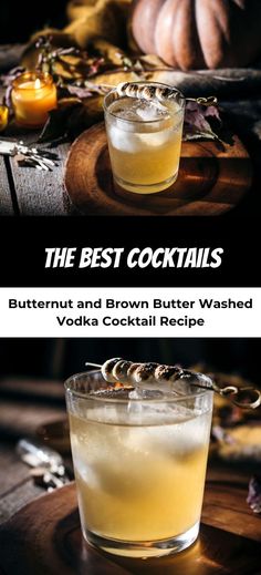 the best cocktails butternut and brown butter washed vodka cocktail recipe